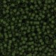 Miyuki delica Beads 11/0 - Matted transparent olive DB-1267